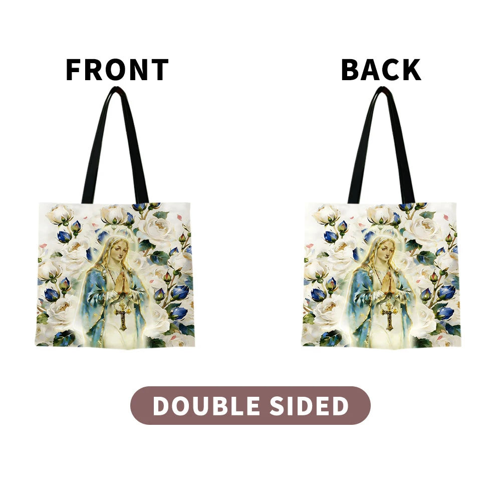 Virgin Mary Rose Tote