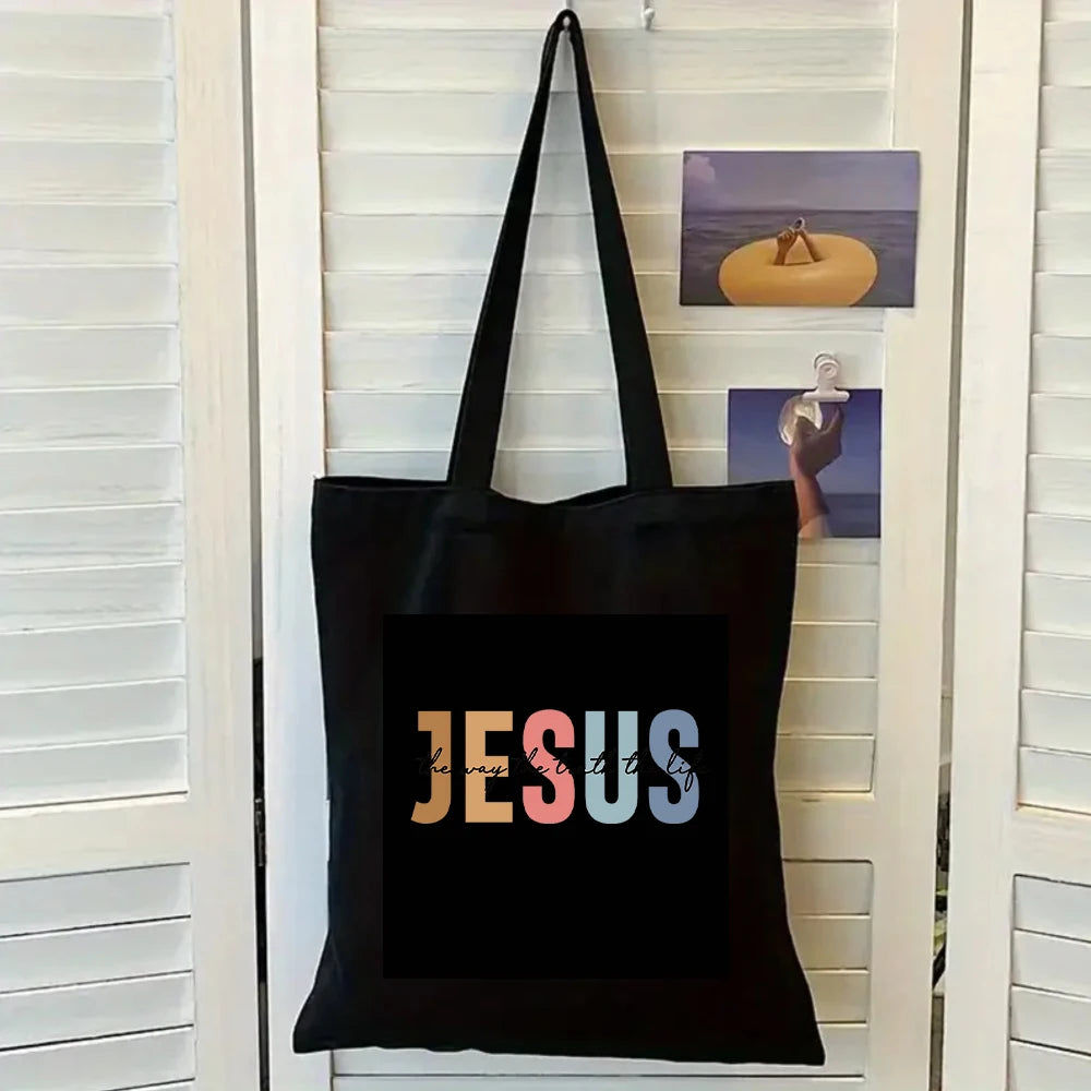 Retro Jesus Heart Tote