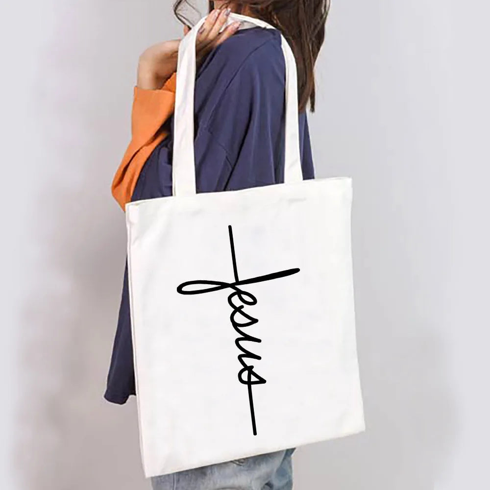 Inspirational Faith Quote Tote