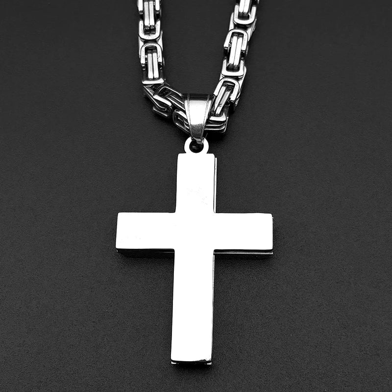 Gold Cross Chain Necklace