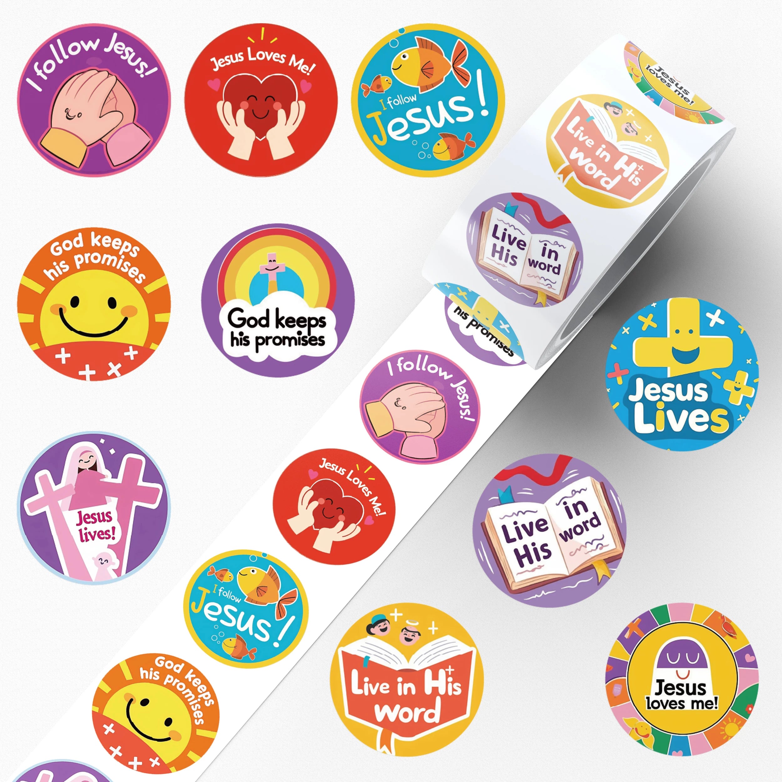 Christian Symbols Stickers