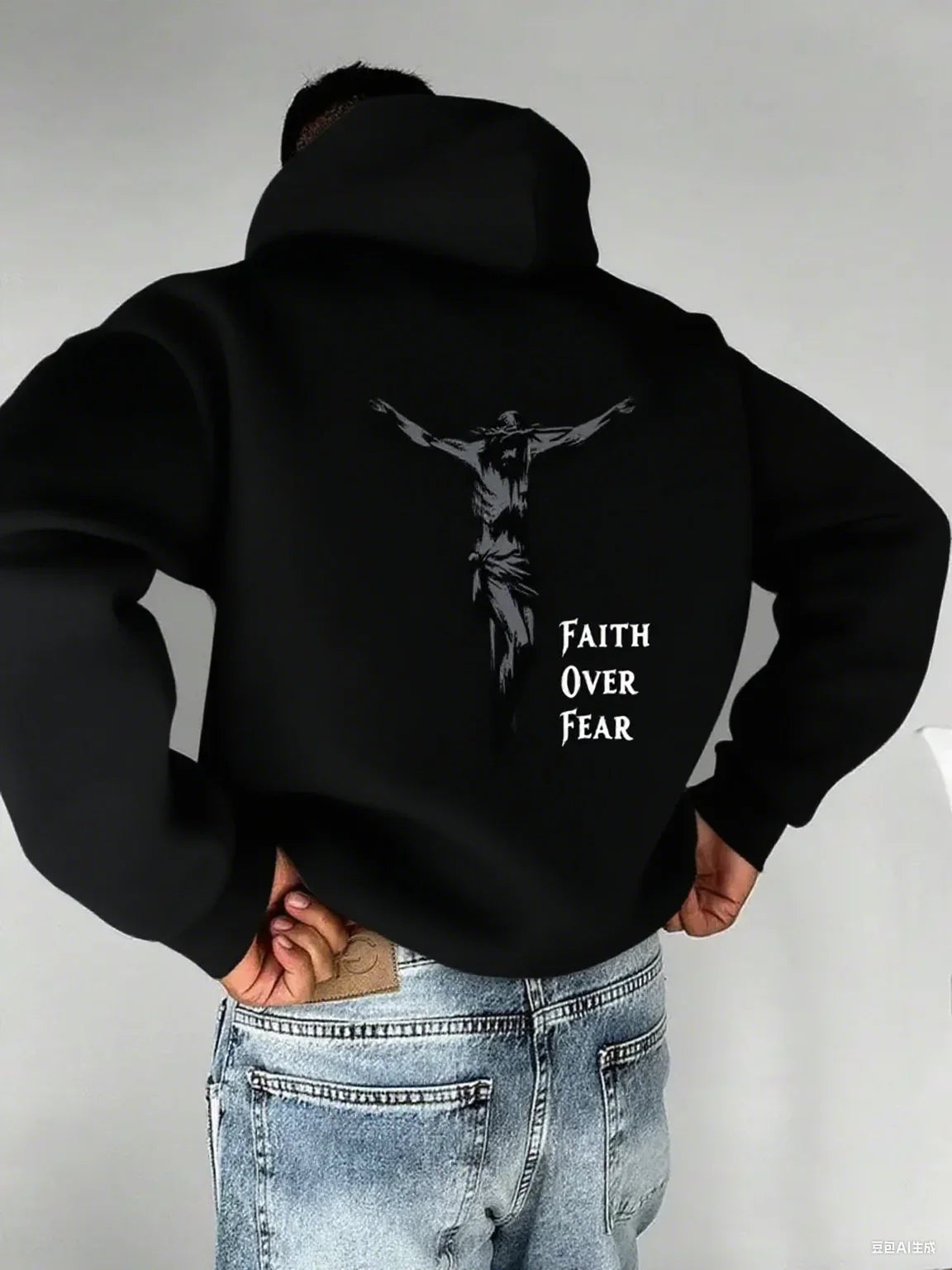 Faith Overcomes Fear Hoodie