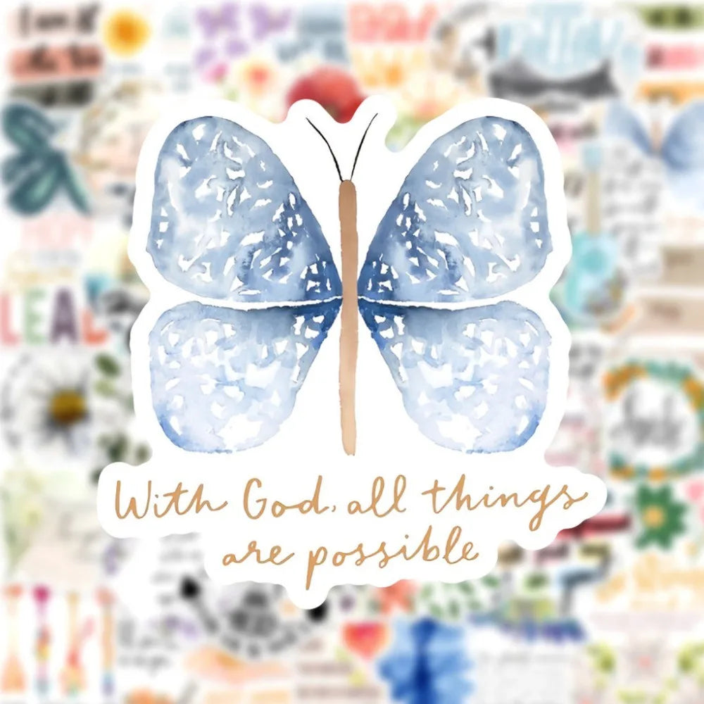 Jesus Phrase Sticker Pack