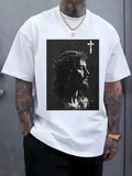 Jesus & Cross Oversized Tee