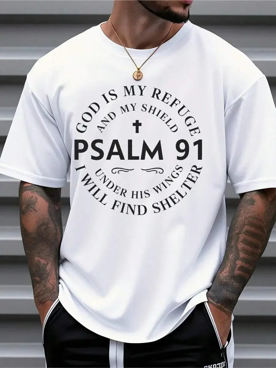 Psalm 91 Refuge & Shield Tee