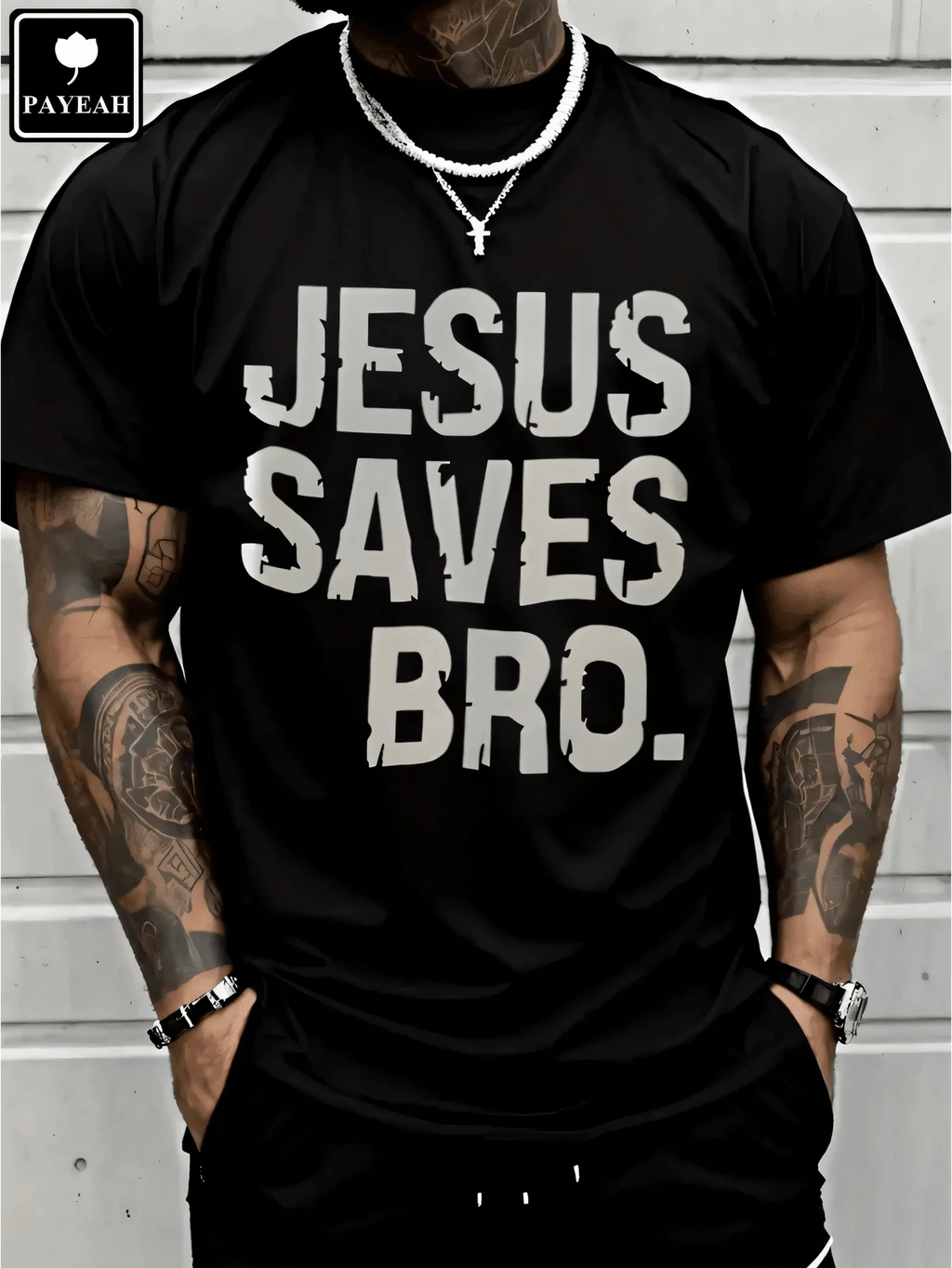 Jesus Saves Bro Tee