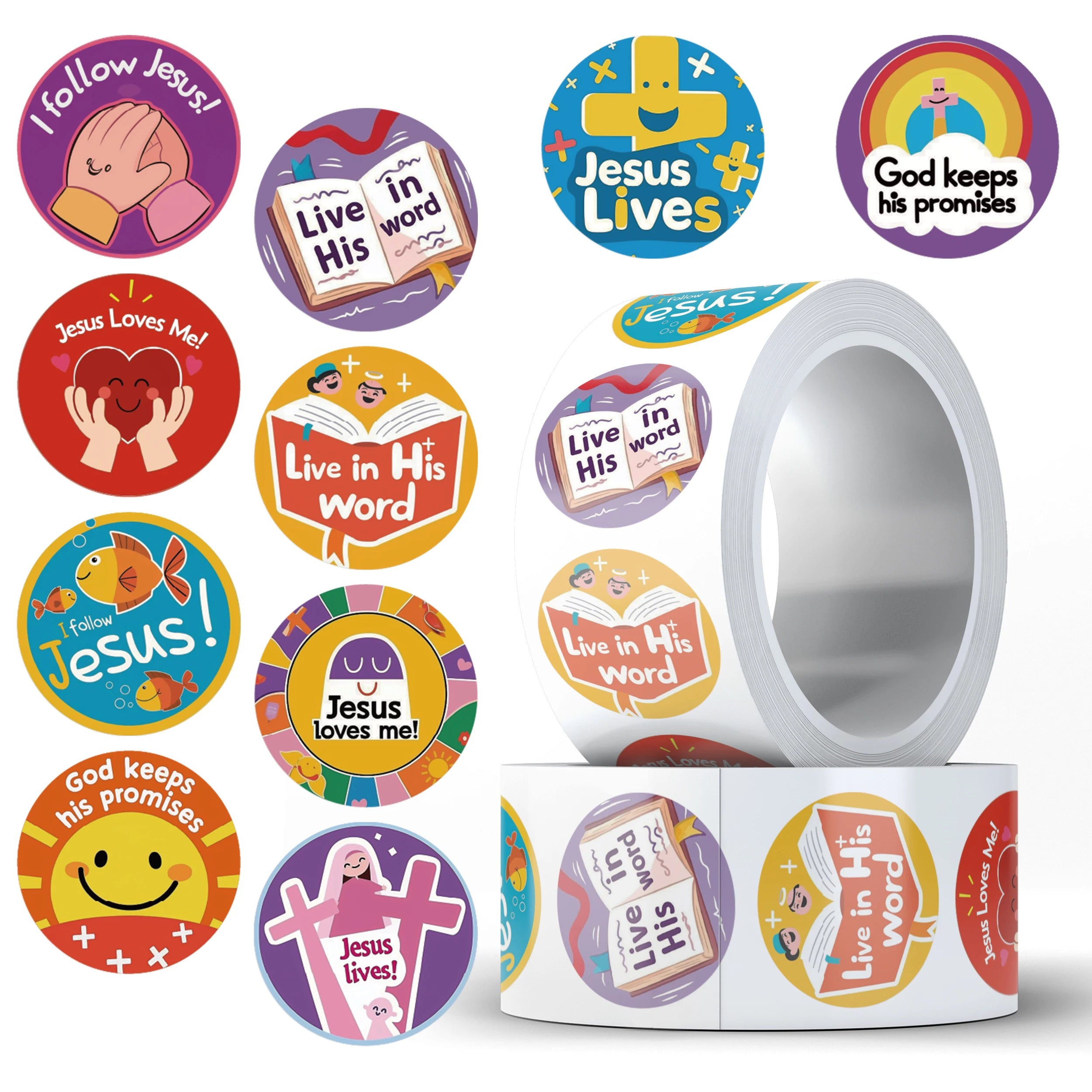 Christian Symbols Stickers