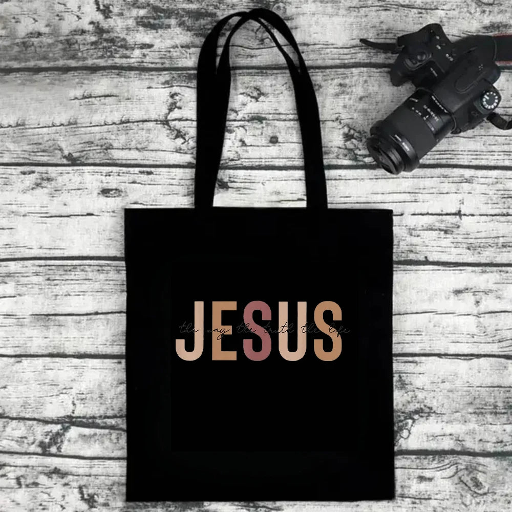 Retro Jesus Heart Tote
