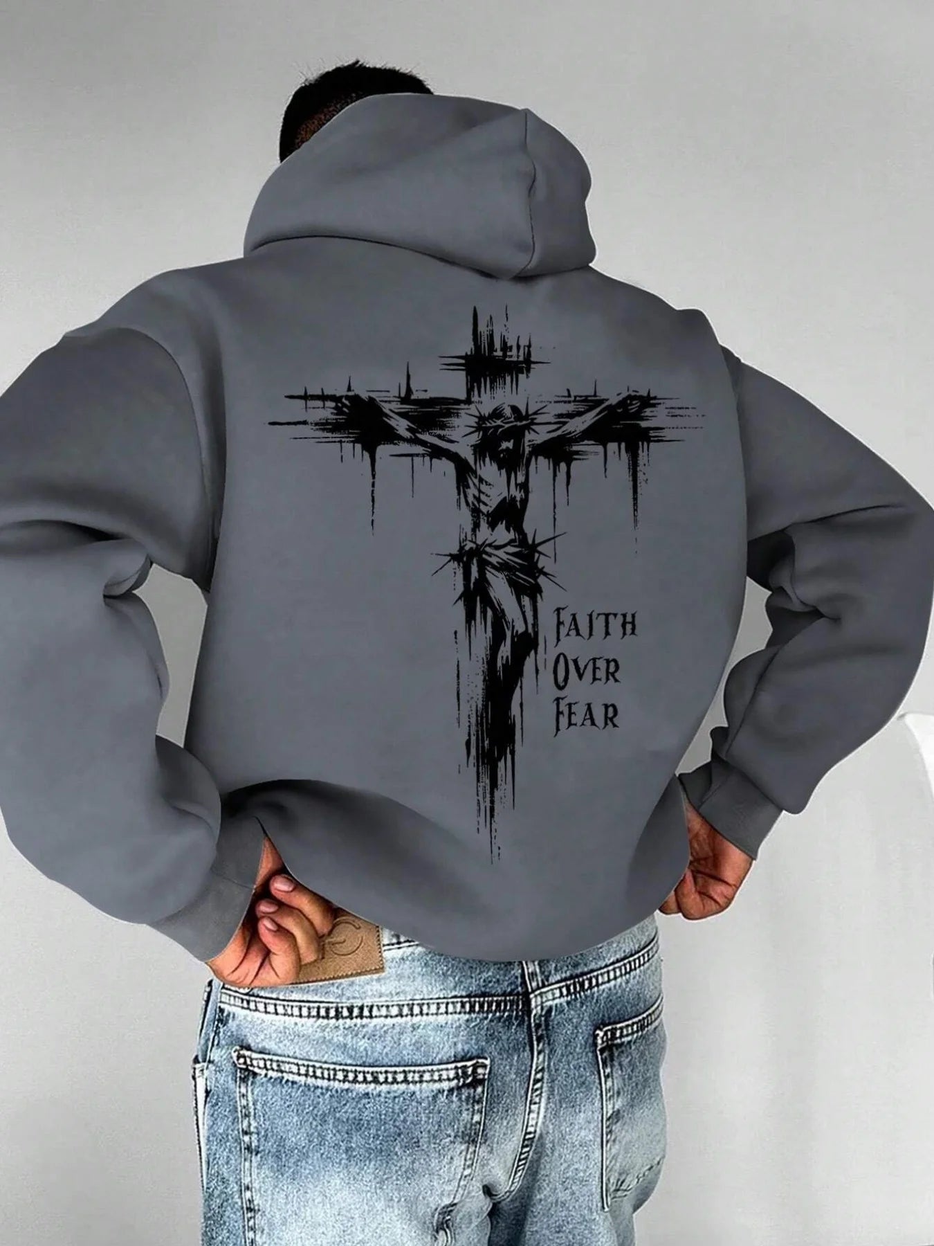 Faith Overcomes Fear Hoodie