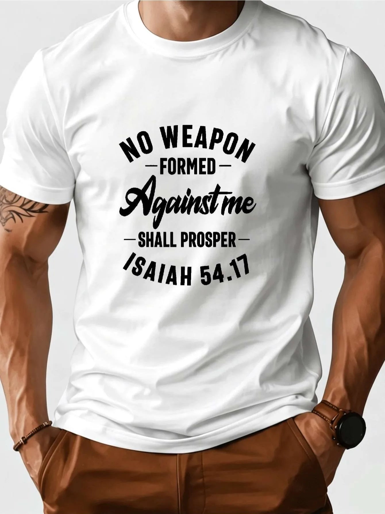 No Weapon Formed Tee