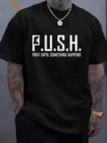 Push Pray Graphic Tee