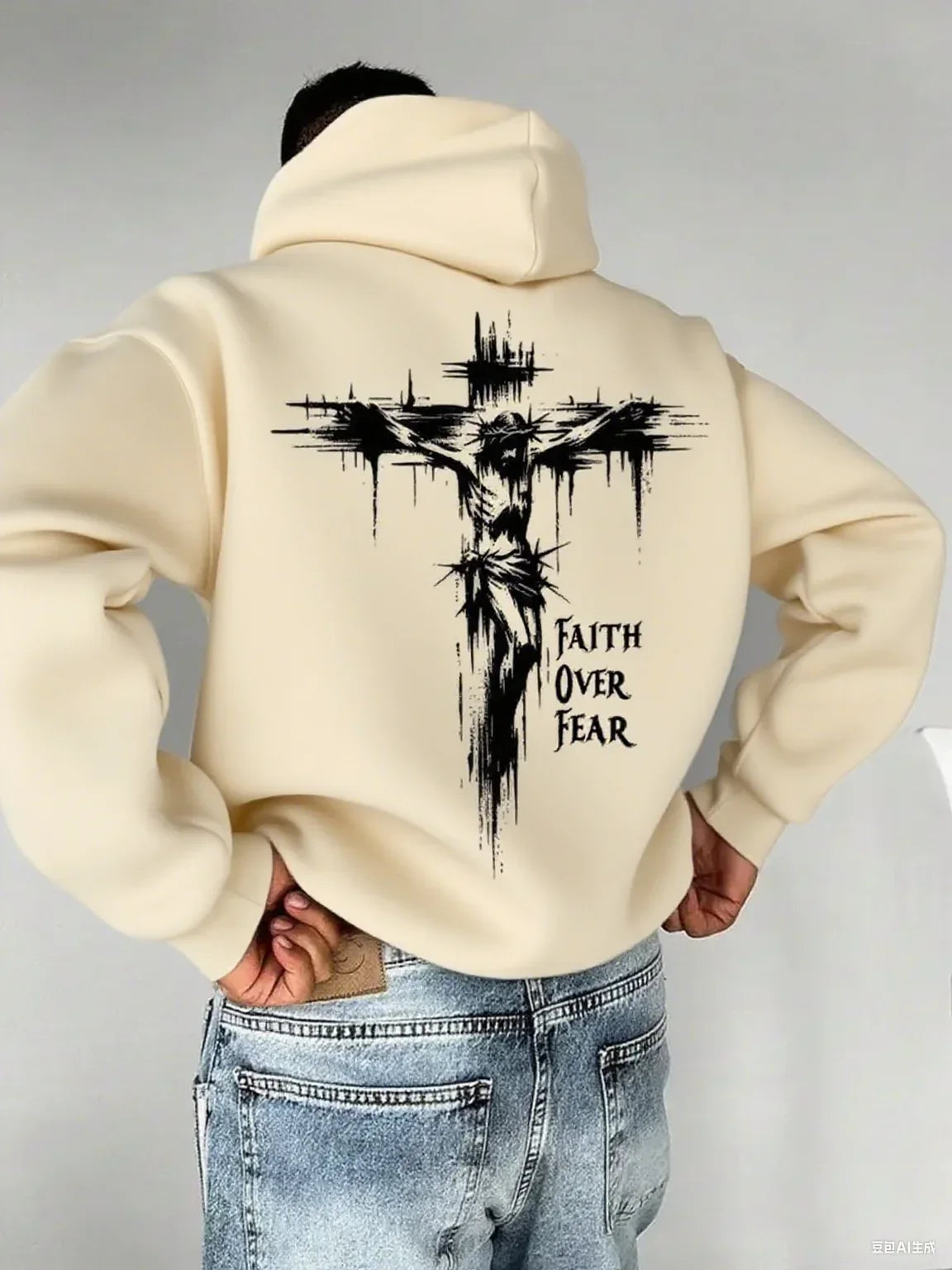 Faith Overcomes Fear Hoodie