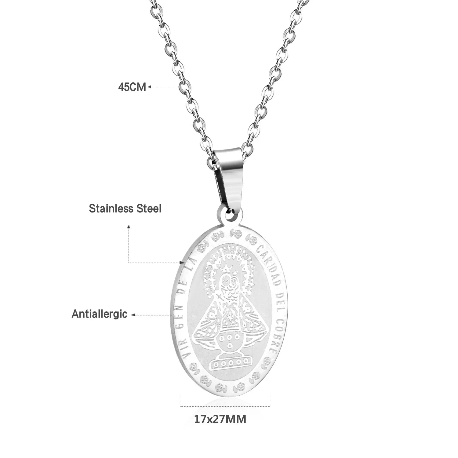 Rosary Cross Necklace