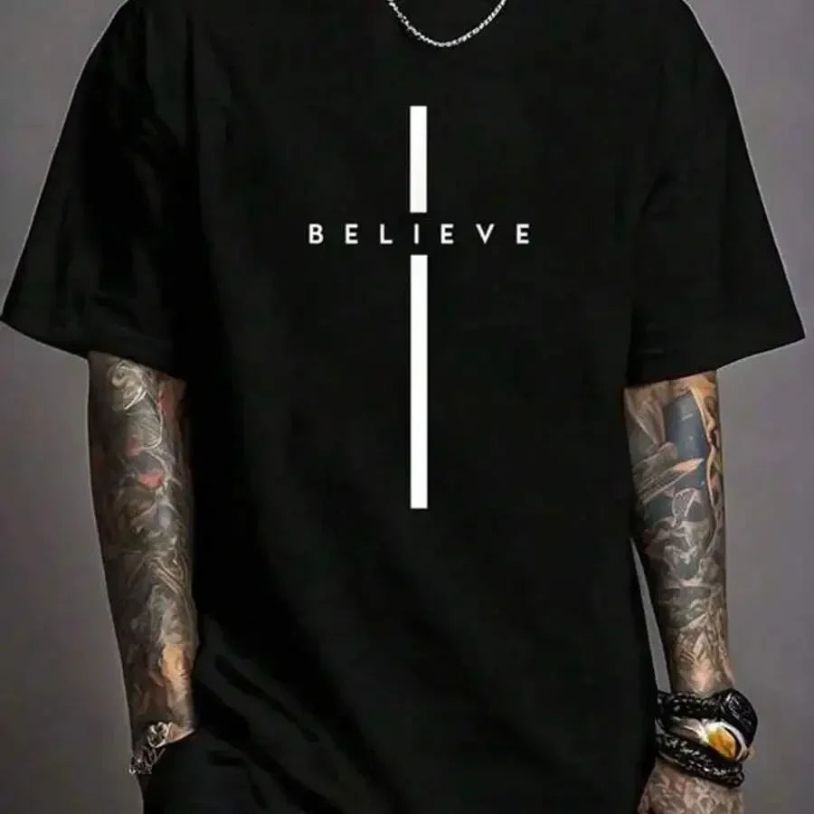 Believe Cross Tee