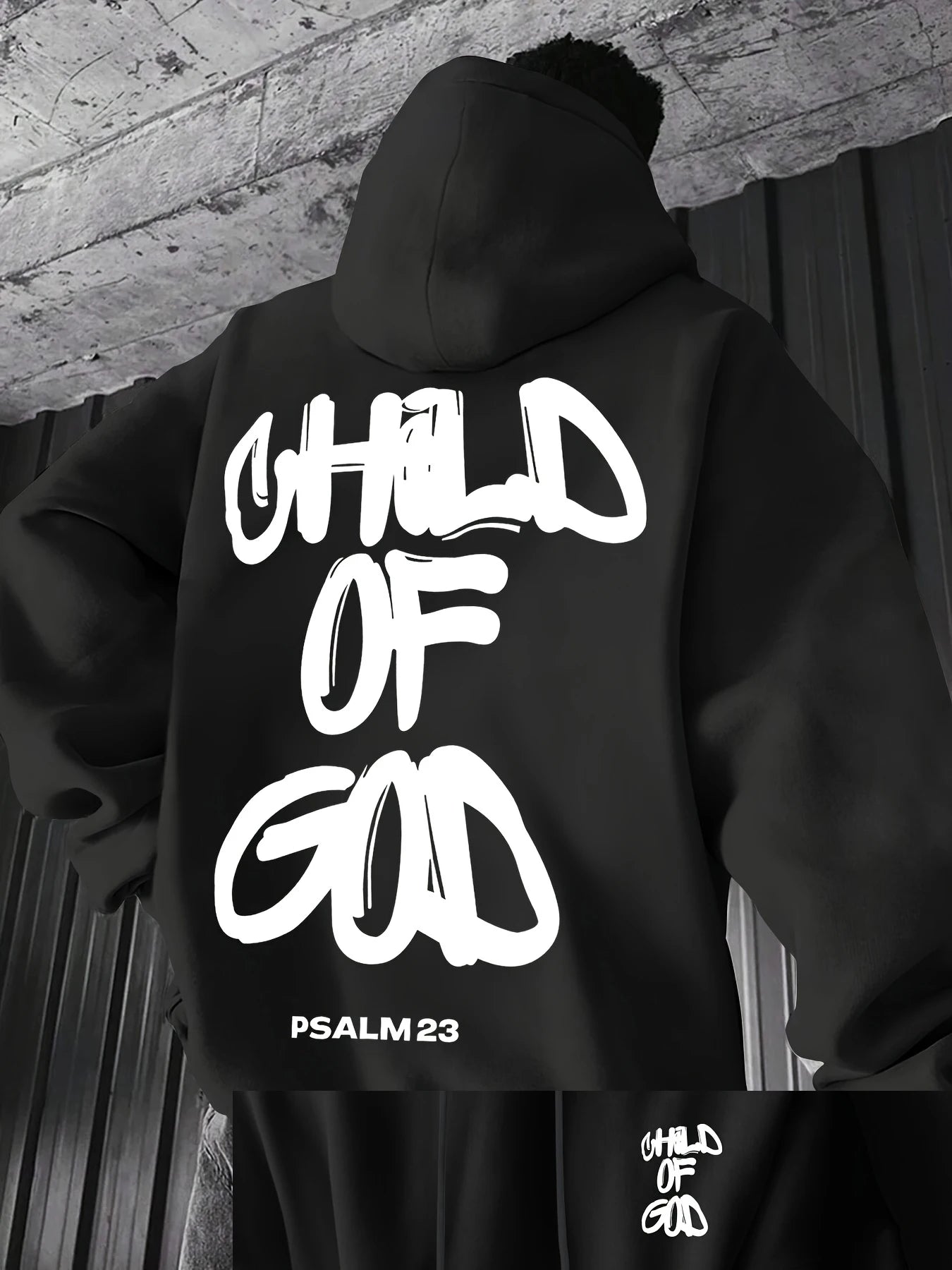 Child of God Psalm 23 Hoodie