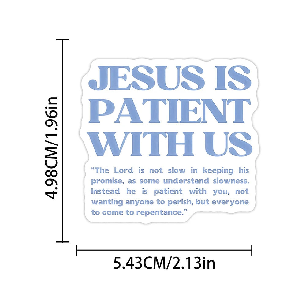 Jesus Quote Sticker Pack